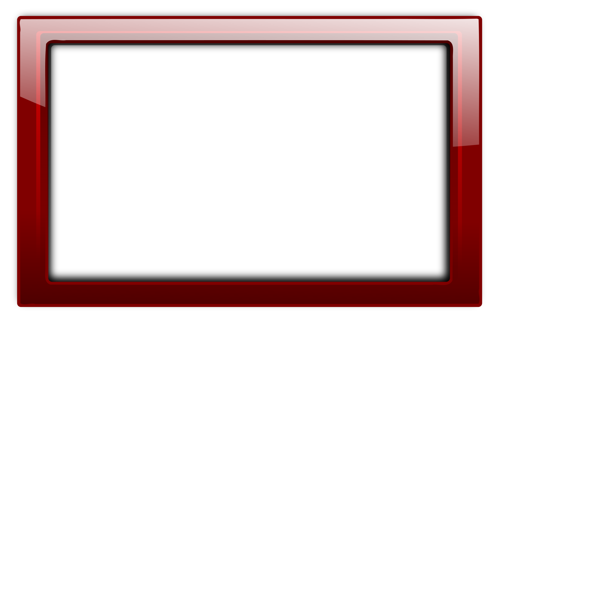 Red clipart picture frame. Big image png