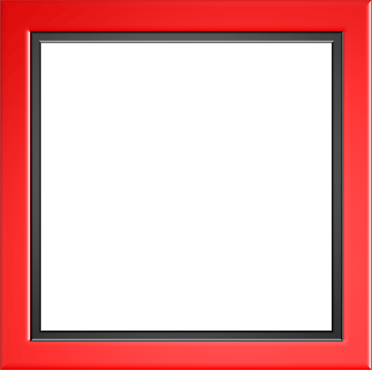 Border png photo mart. Red clipart picture frame