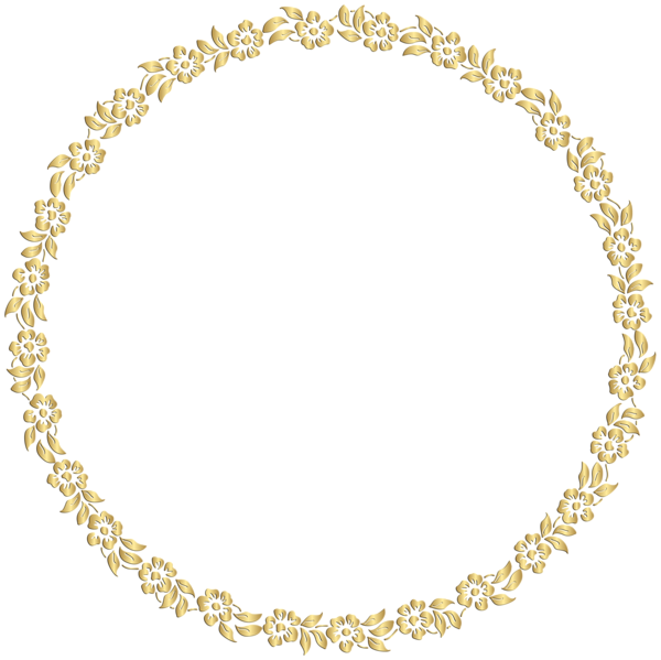 Gold circle frame png, Gold circle frame png Transparent FREE for