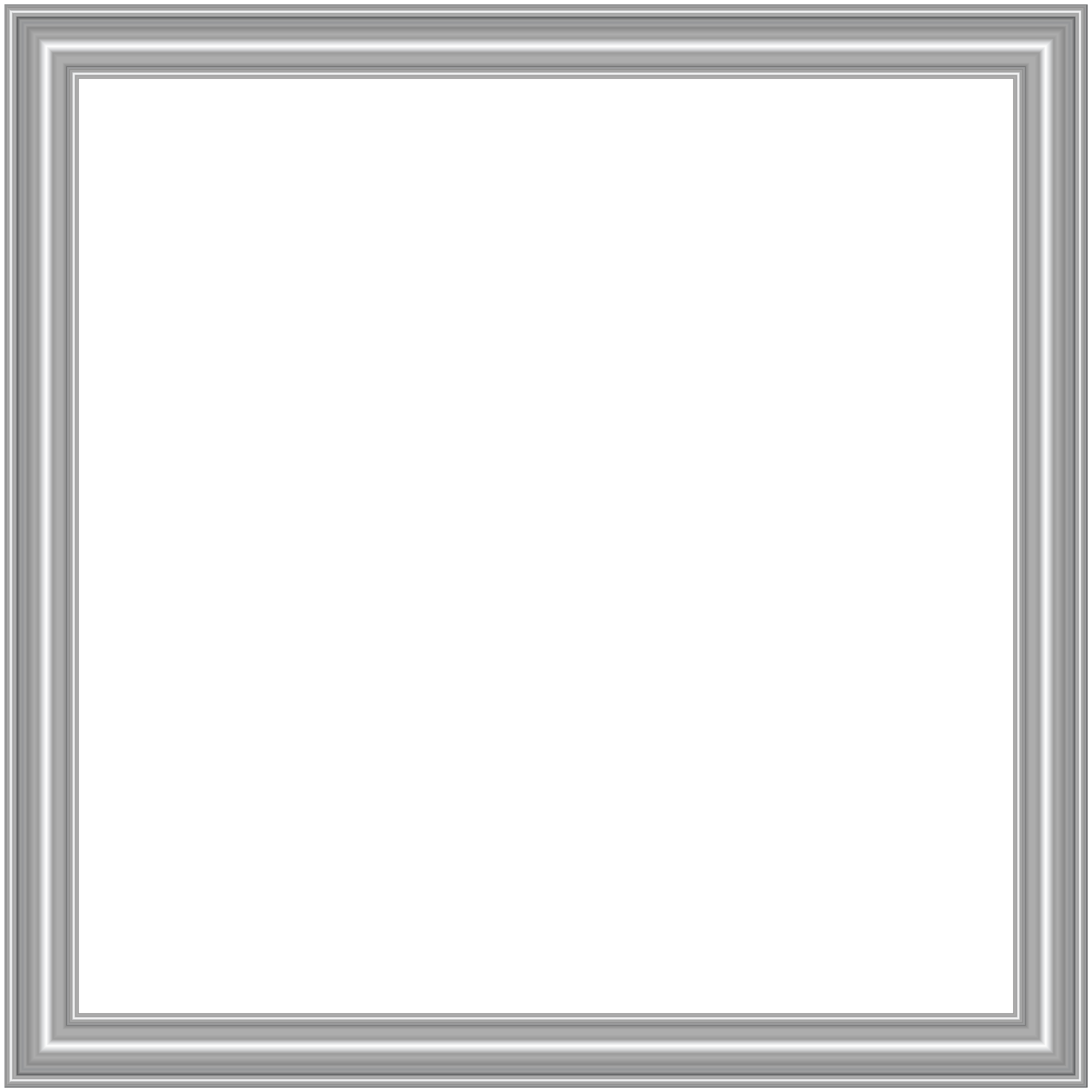 silver frame png