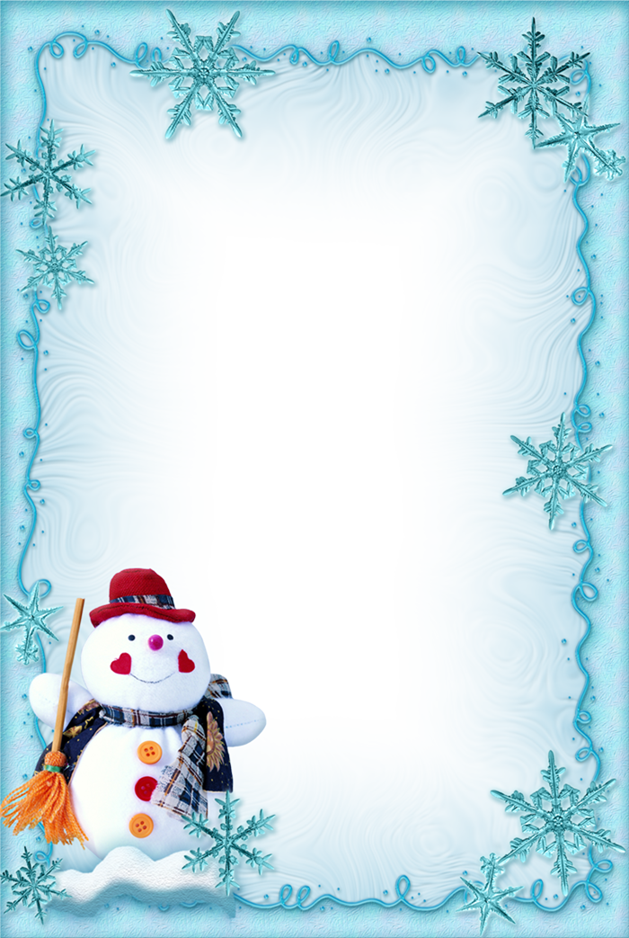 Winter clipart boarder. Chrismas snowman gallery yopriceville