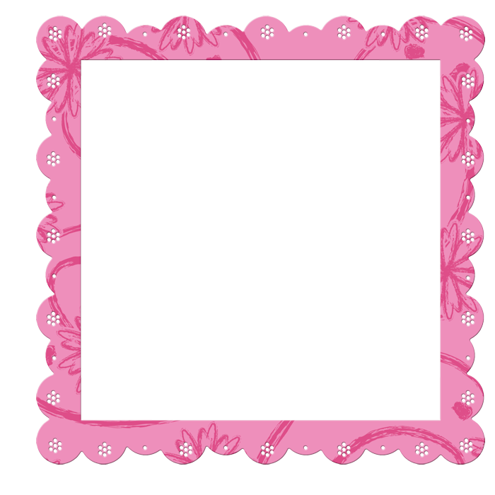clipart frames pink