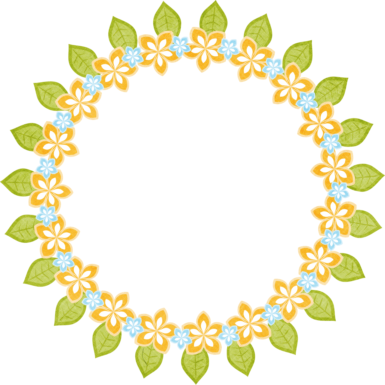 Clipart frames spring. Flowercircle frame png album