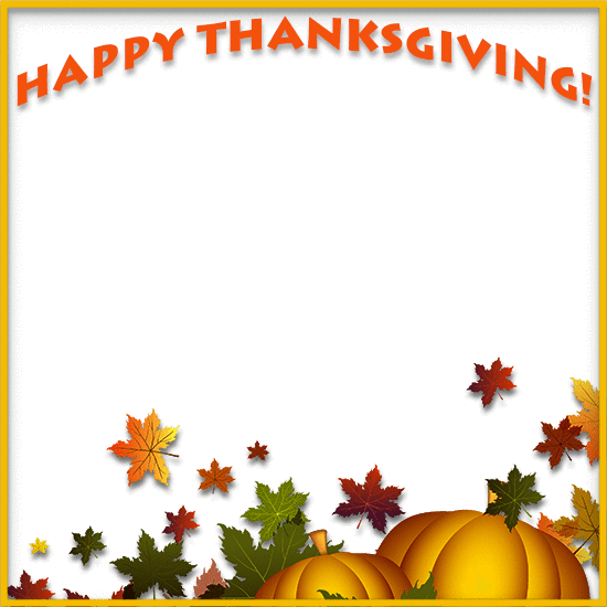 clipart thanksgiving boarder