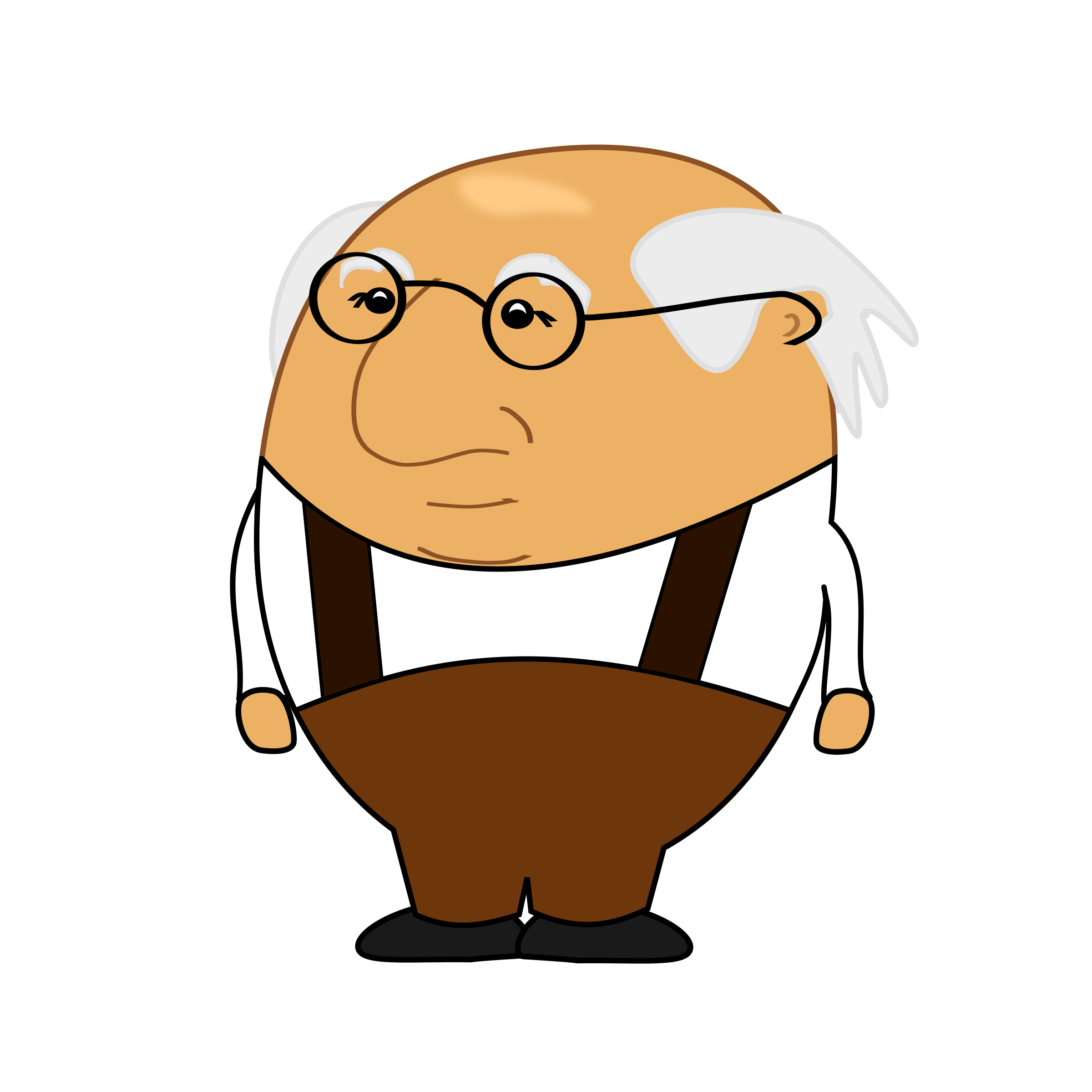 Old animated free on. Grandpa clipart tall