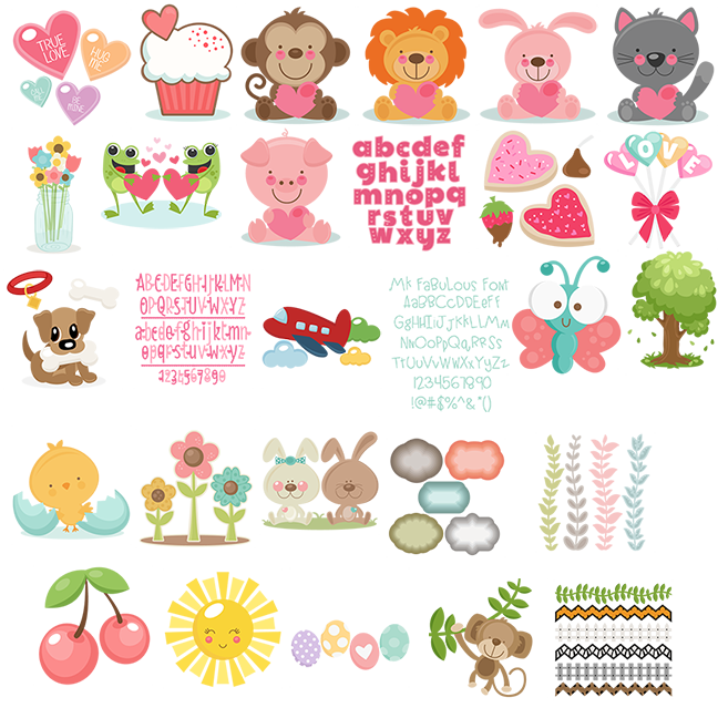 Miss kate cuttables freebies. Free clipart february