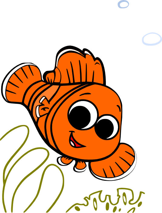 Clipart science red. Nemo clip art free
