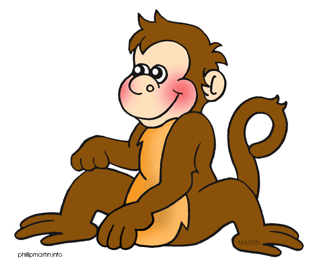 clipart monkey animal