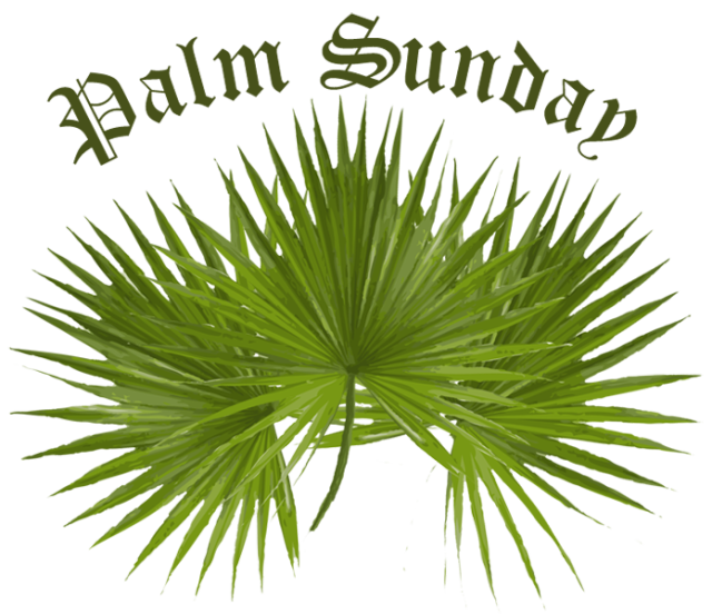 clipart free palm sunday