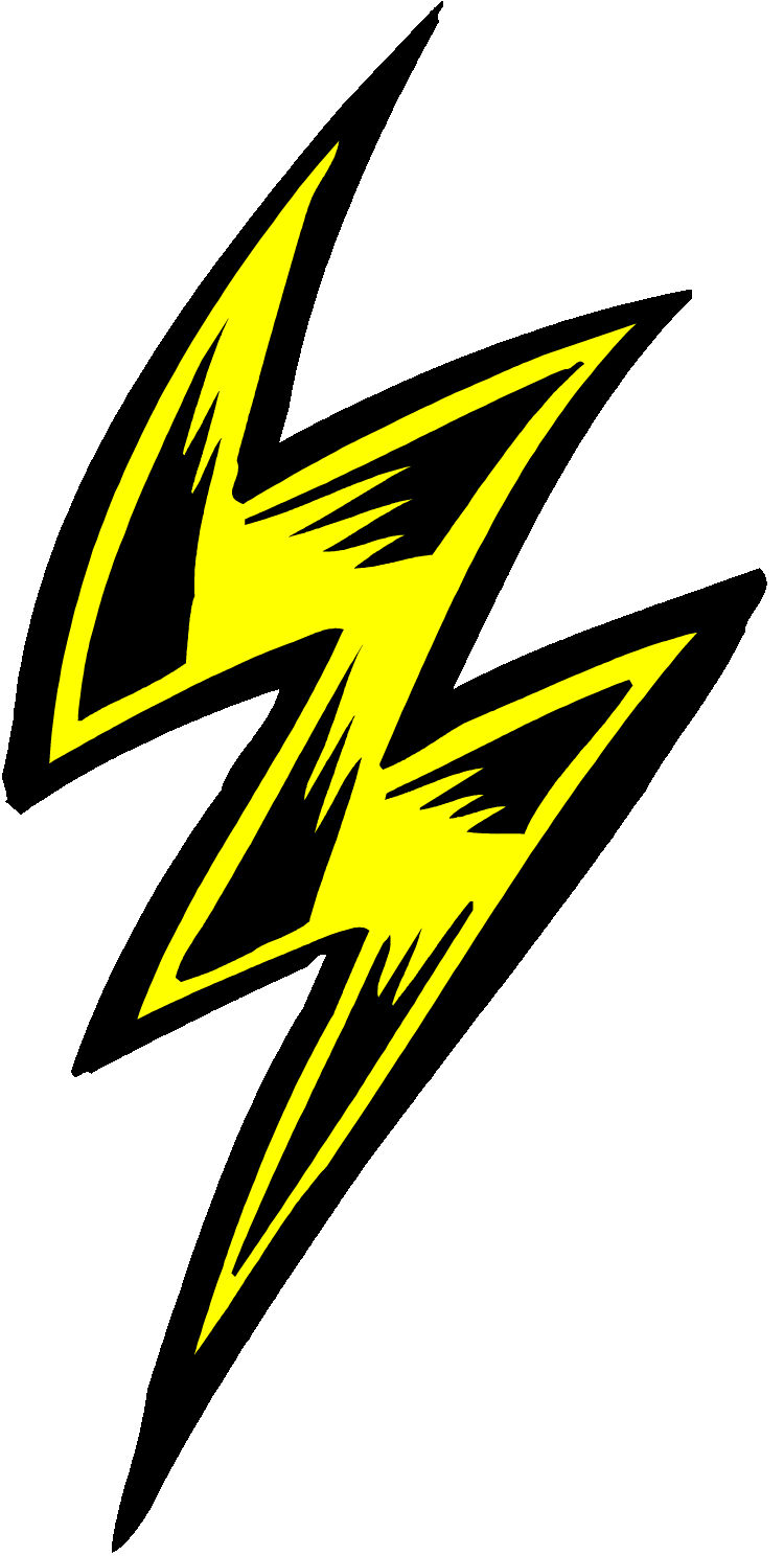 Lightning clipart stormy. Bolt softball 