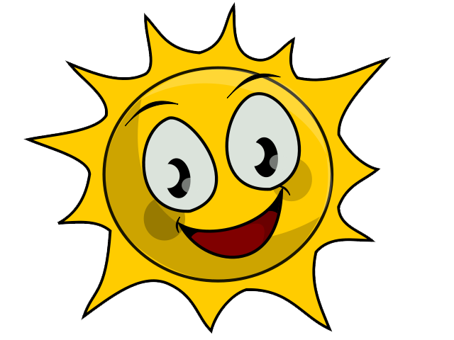 Happy sun panda free. Sunny clipart sunshade