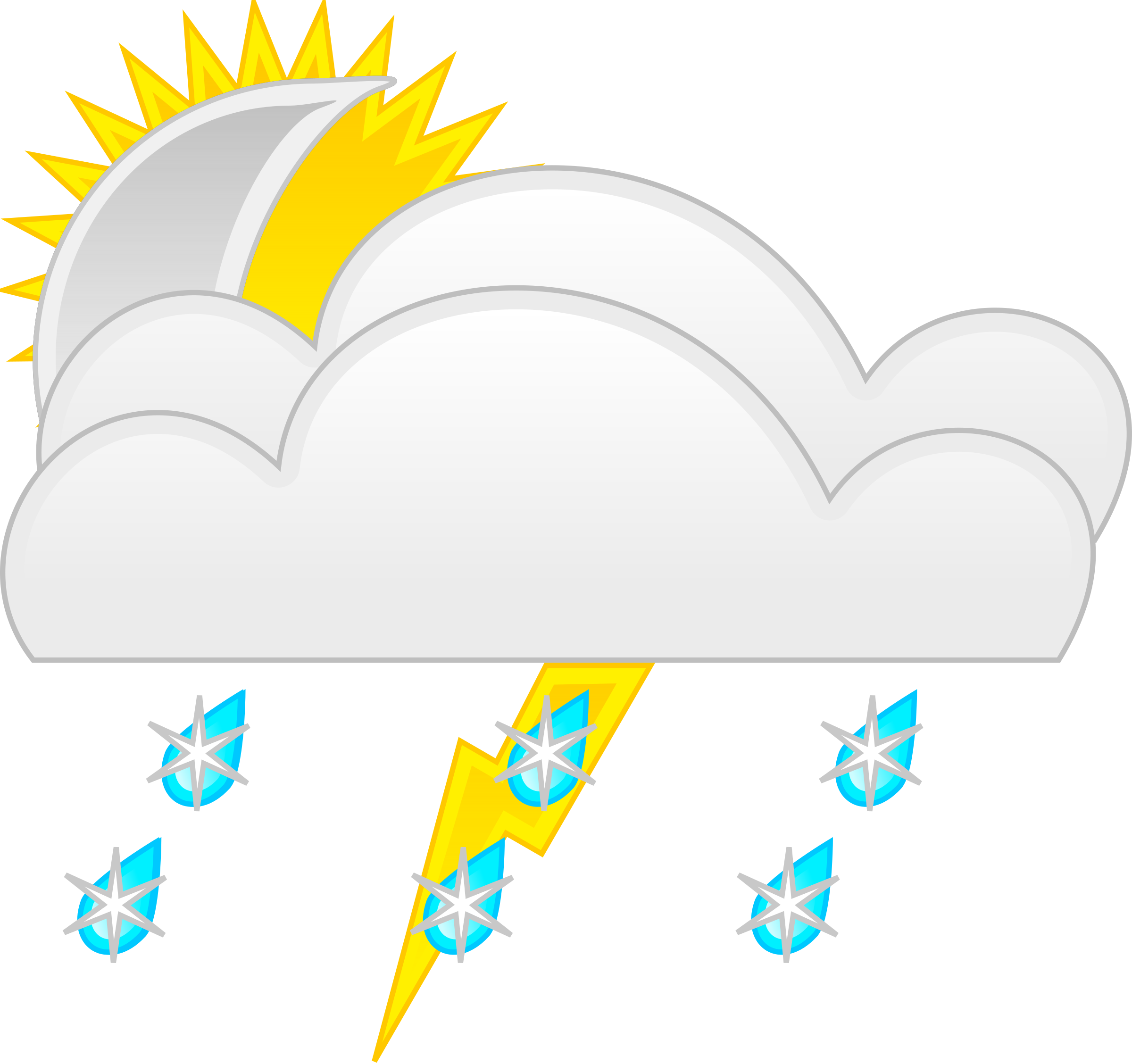 clipart free weather