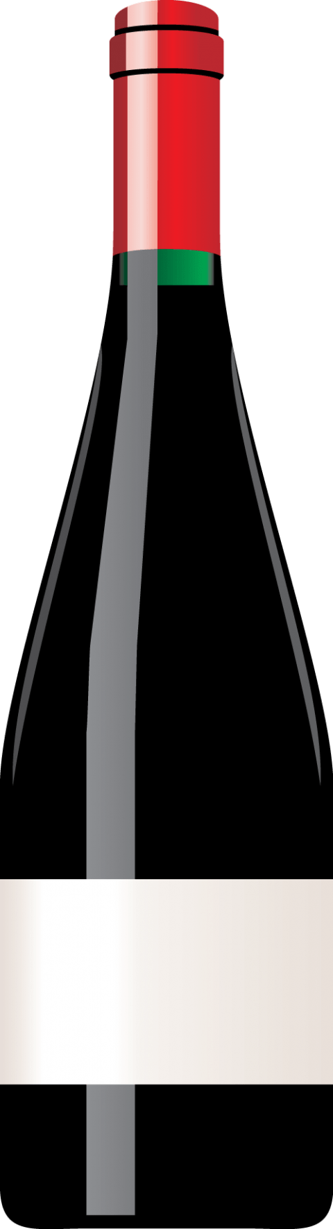 grapes clipart wine bottle