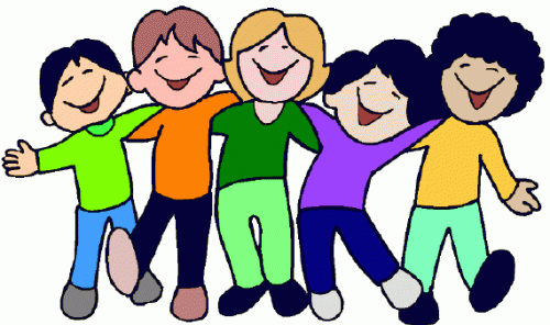 friend clipart easy