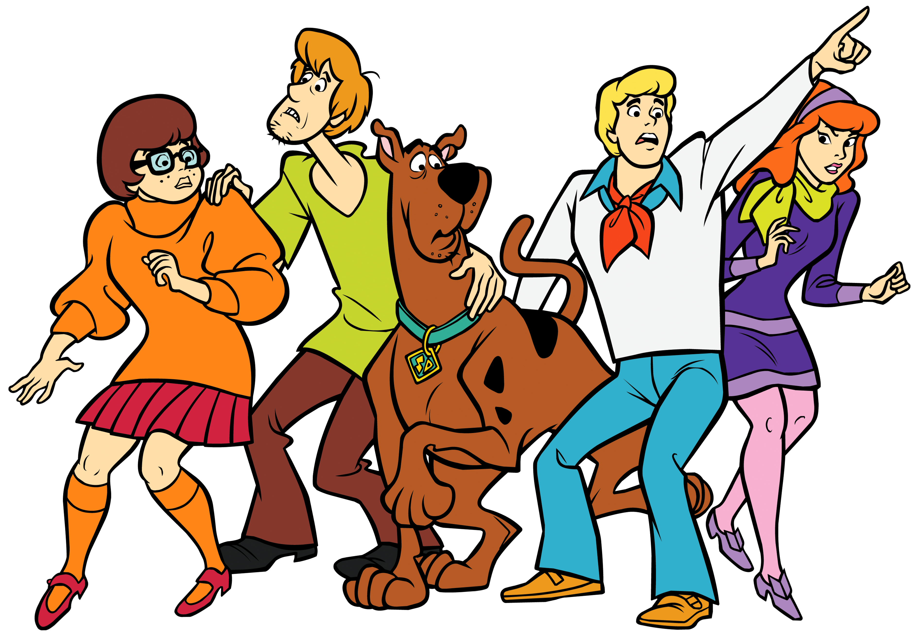 Scooby doo and friends. Mystery clipart mystery movie