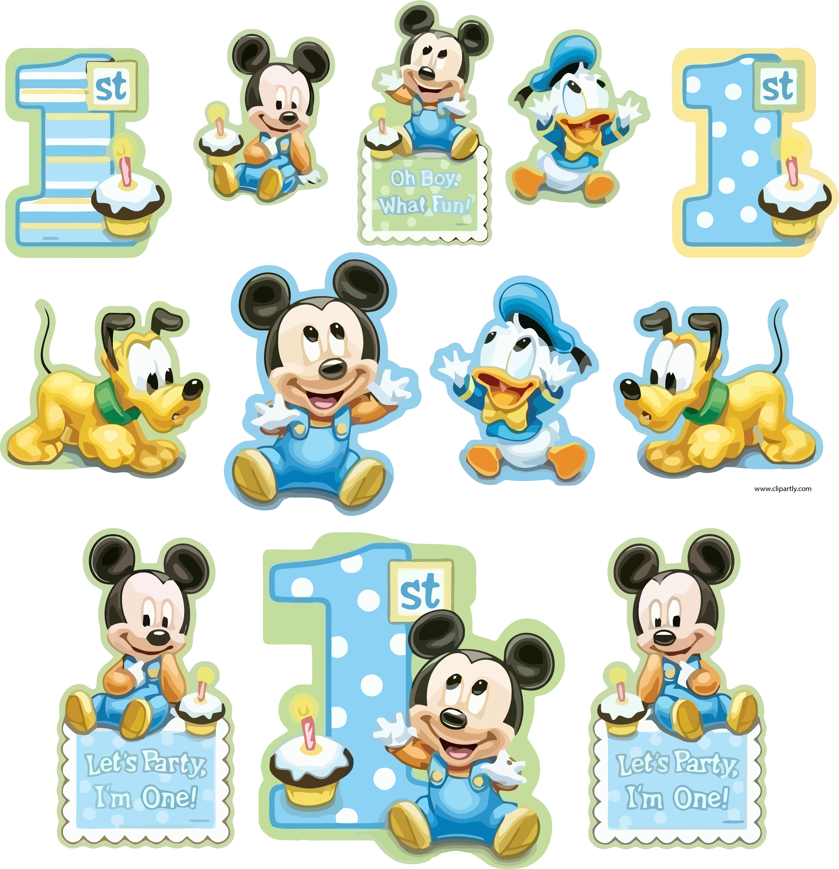 All sticker sample mickey. Infant clipart 10 friend