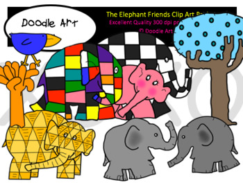 elephants clipart friend
