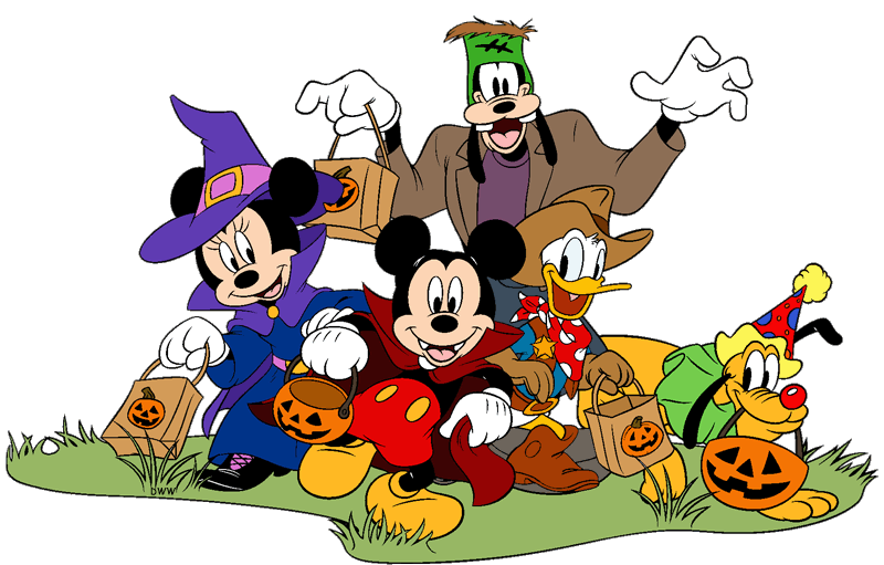 Free disney halloween cliparts. Pumpkin clipart mickey mouse