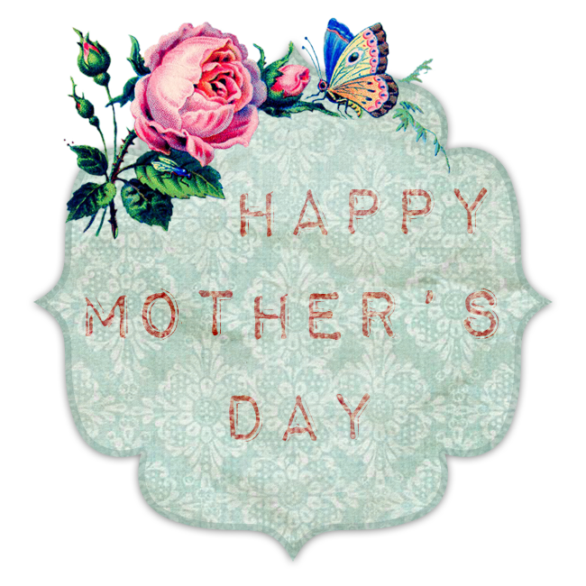 Clipart friends happy mothers day. Mother s vintage freebies