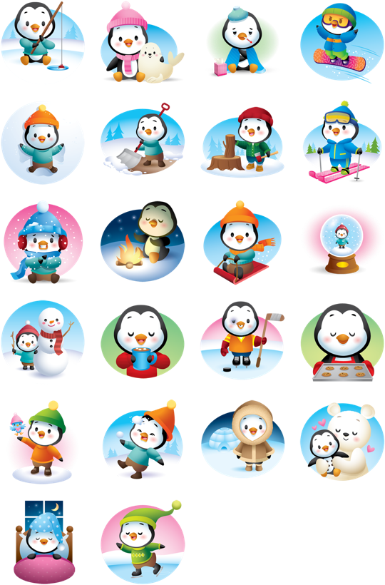 clipart friends ice skating