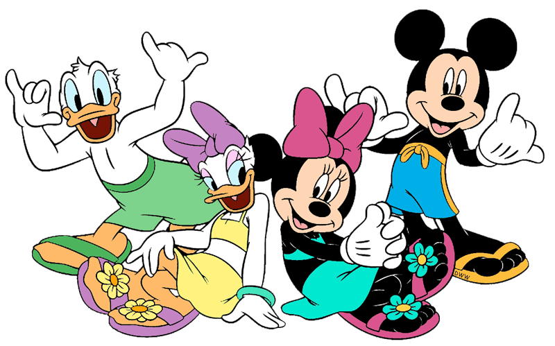 Mickey and friends clip. Friend clipart minnie mouse