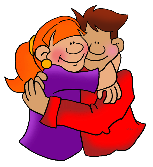 Hug clipart toddler. Family and friends clip