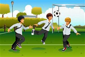 Friends clipart soccer. Playing with portal 