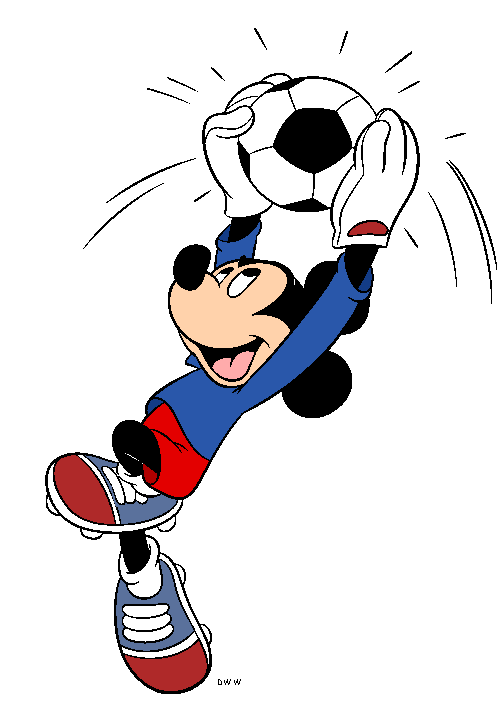 Graduation clipart mickey. Disney soccer clip art