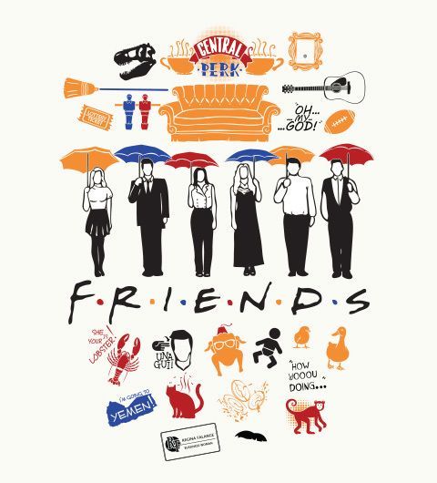 Show station . Clipart friends tv series