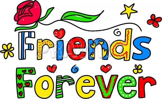 friends clipart easy
