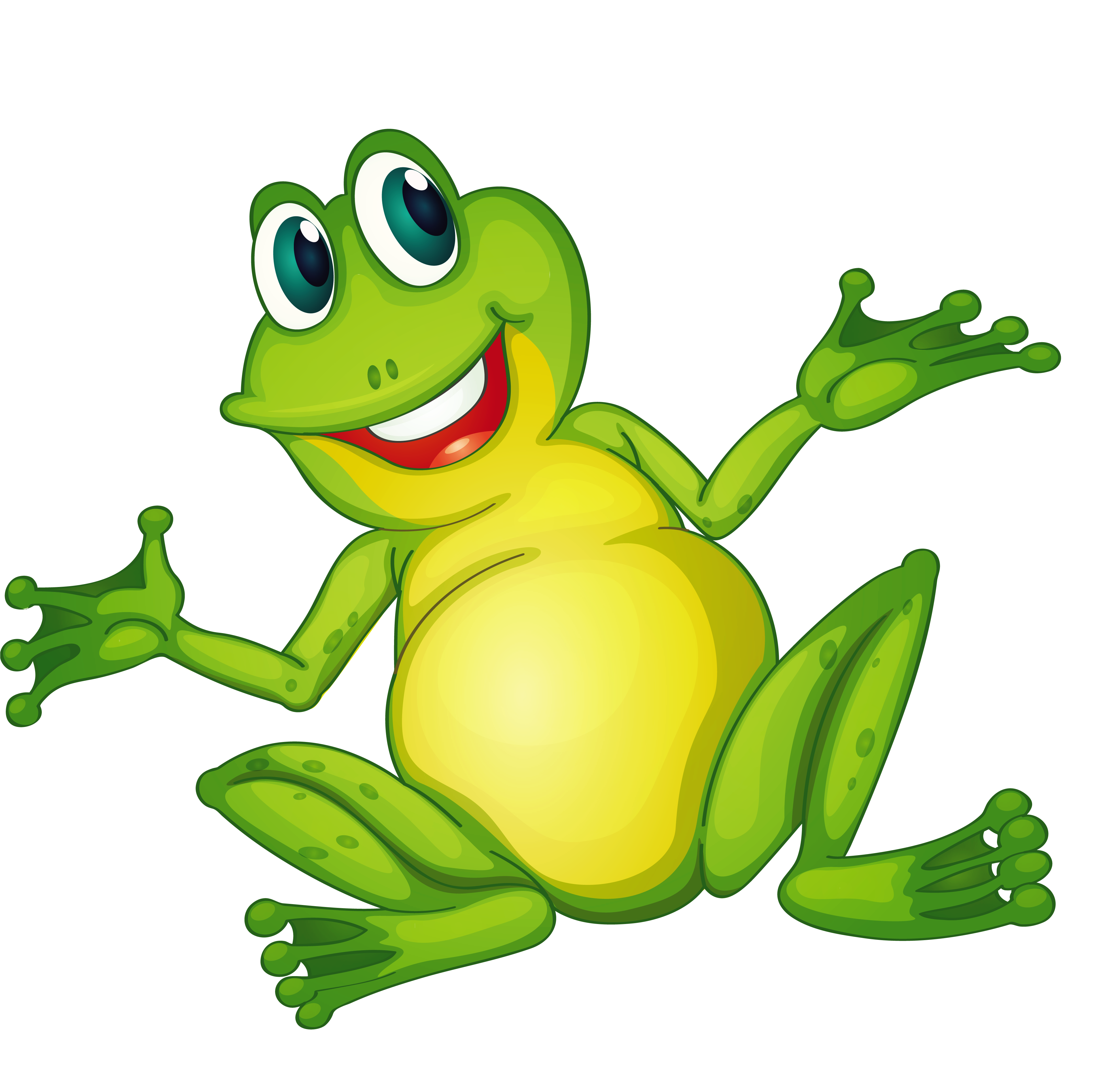 Cartoon clip art transprent. Clipart frog amphibian