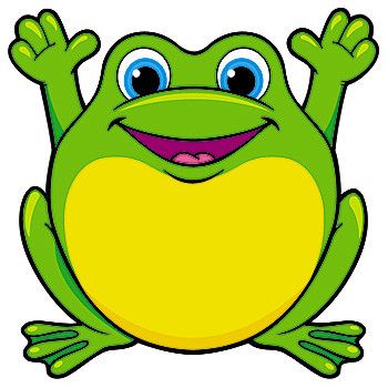 frog clipart spring