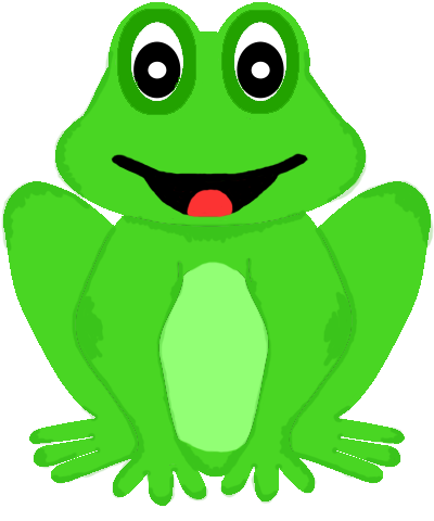 Cute animals frogs turtles. Toad clipart anima