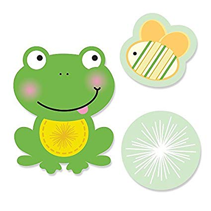 clipart frog baby shower