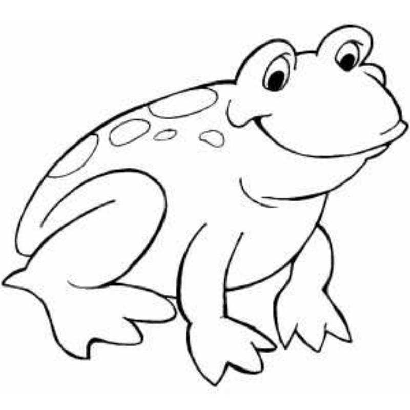 Clipart frog black and white. Free pictures download clip