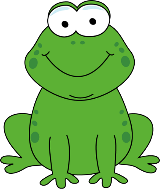 Animal for kids cliparts. Clipart frog body