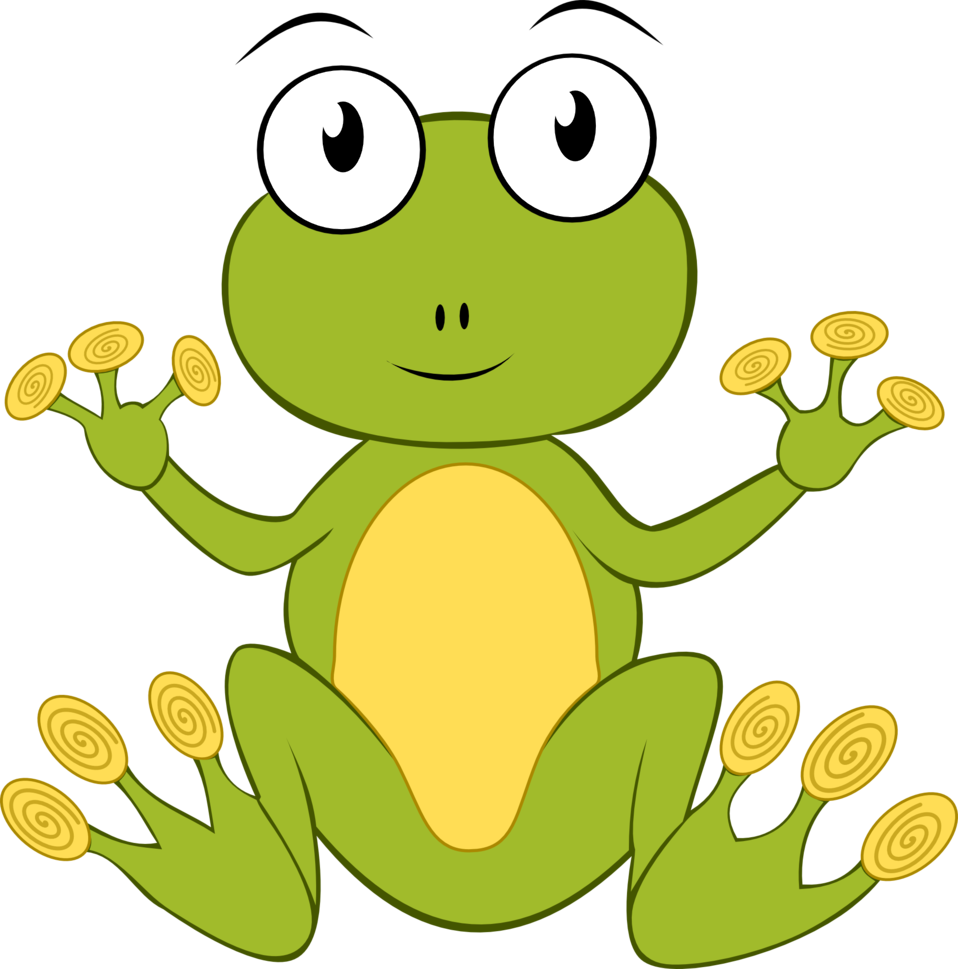 Public domain clip art. Clipart frog clear background