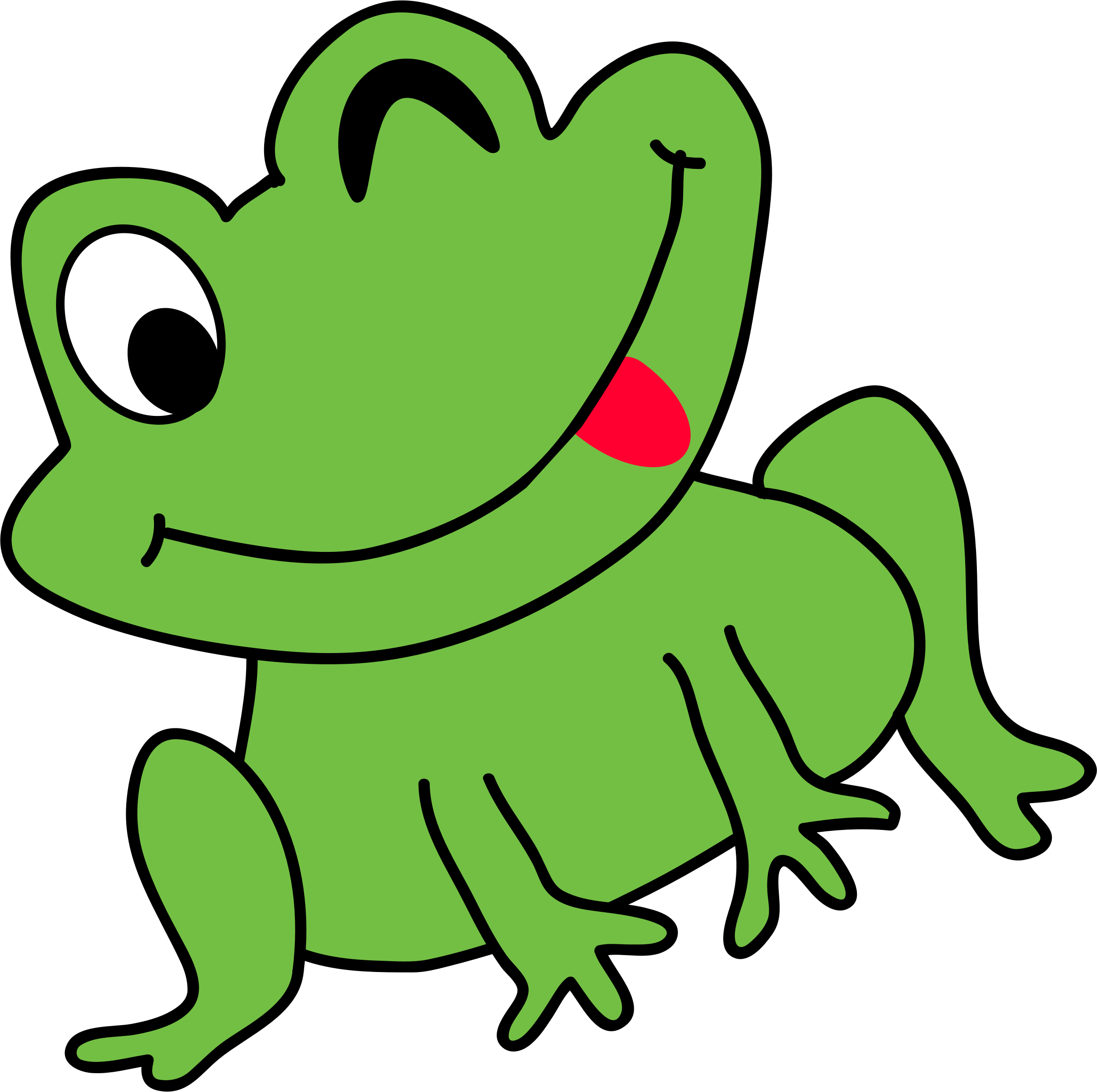 Funny big image png. Clipart frog cute