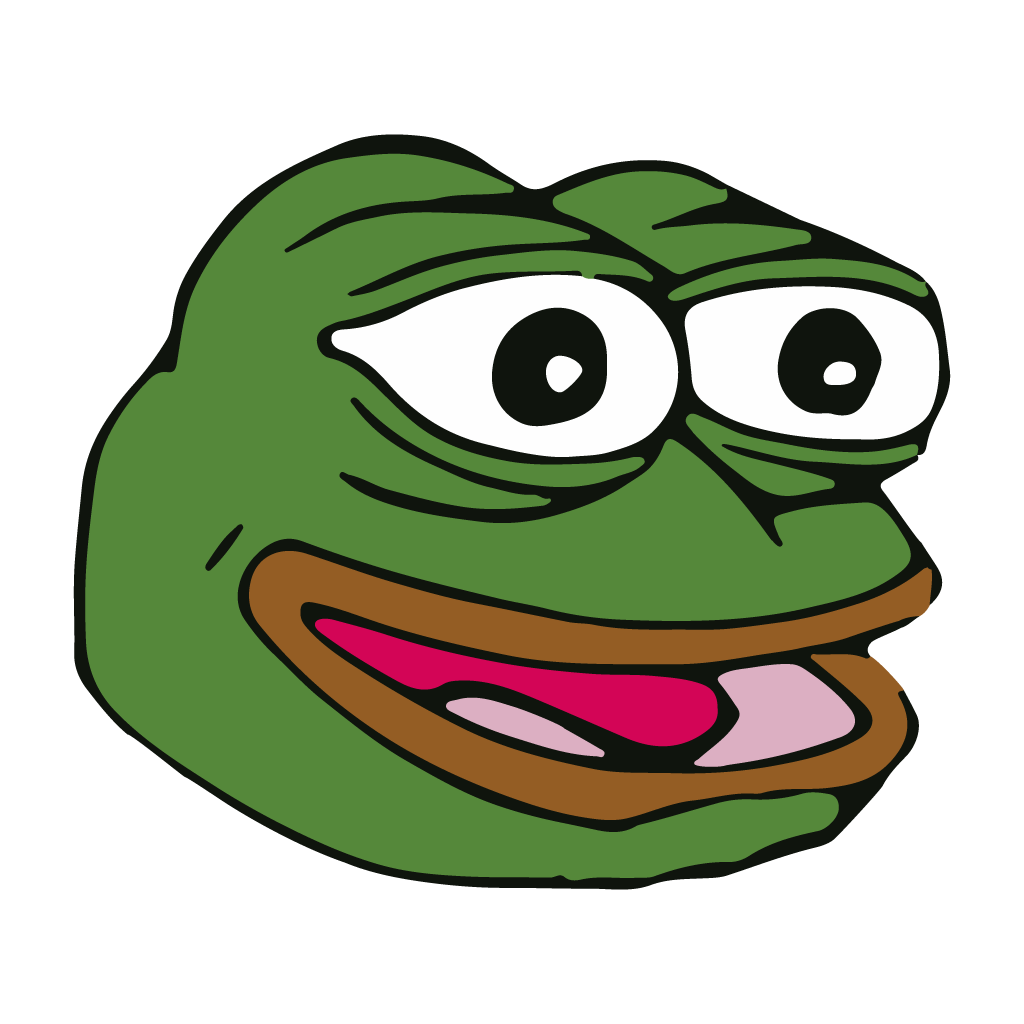 Pepe the frog transparent. Frogs clipart emoji