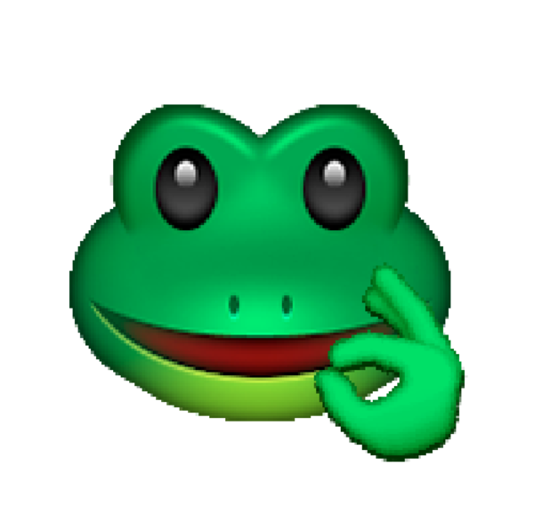 Frogs clipart emoji. Pepe the frog know