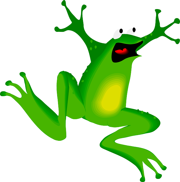 frogs clipart evil