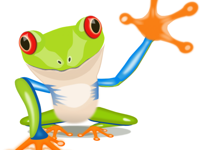 clipart frog face