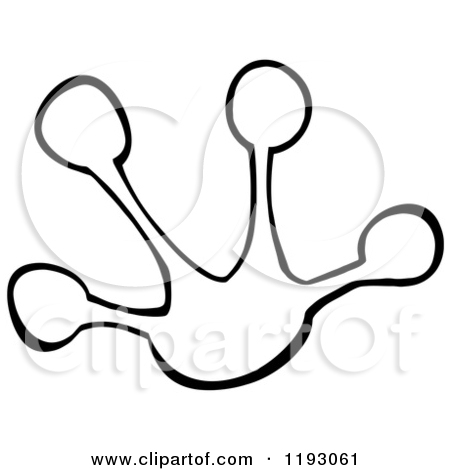 frogs clipart foot