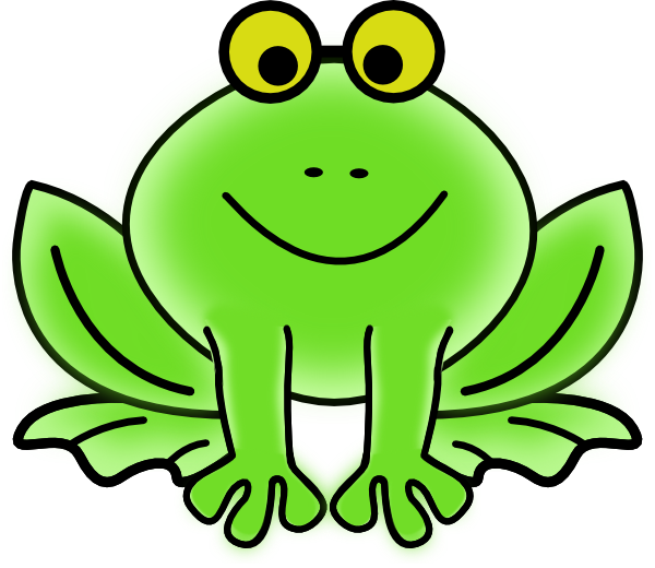 Frog glass frog