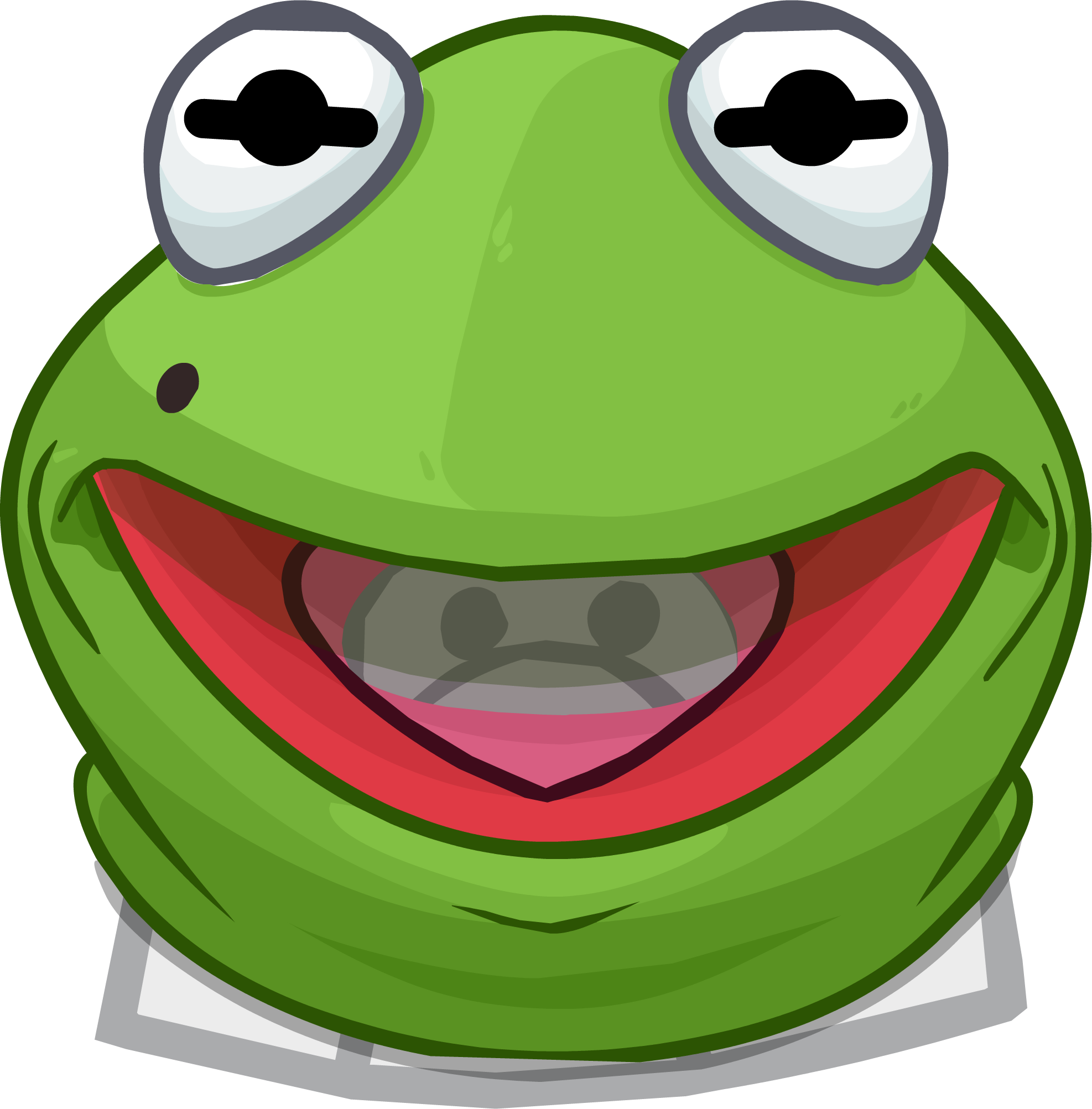 frogs clipart head
