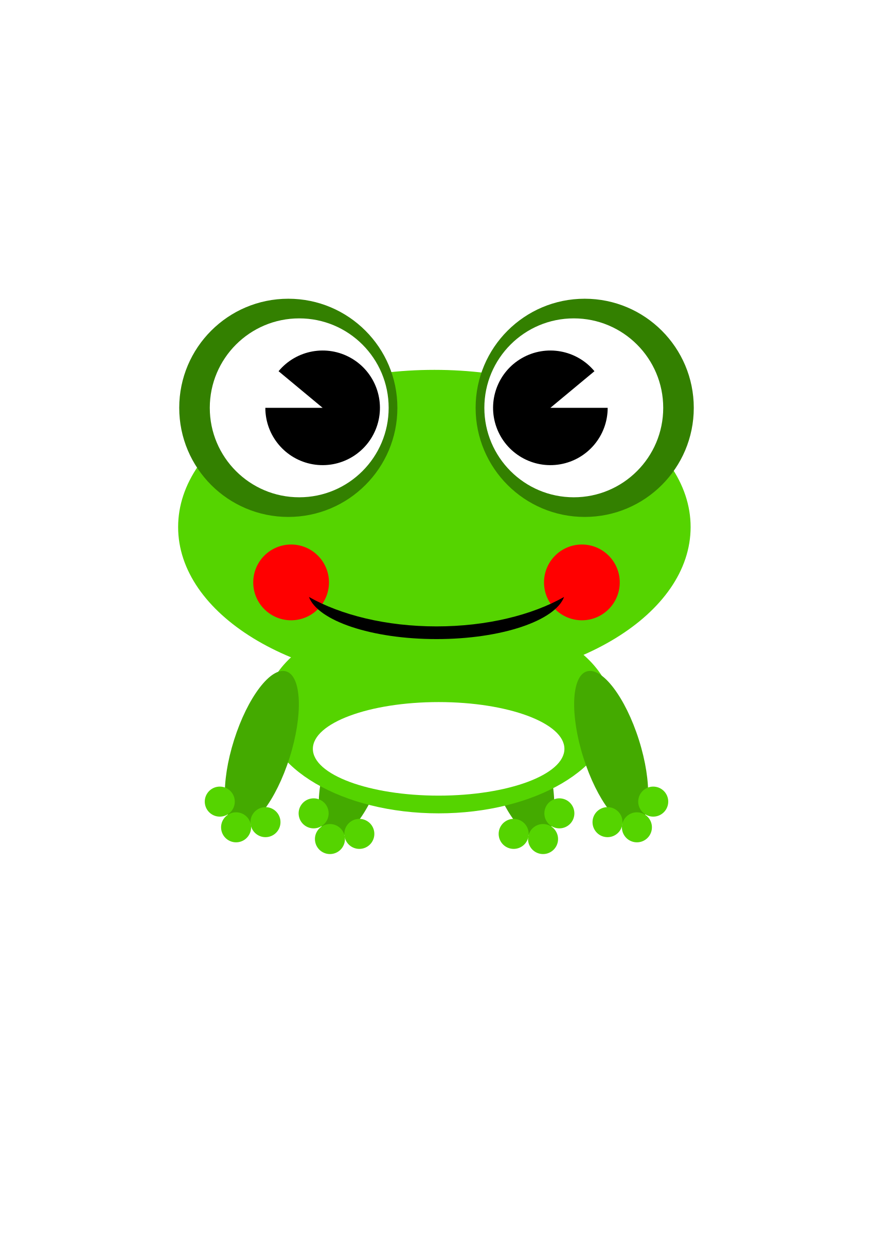 Frog clipart cartoon. By ramy big image