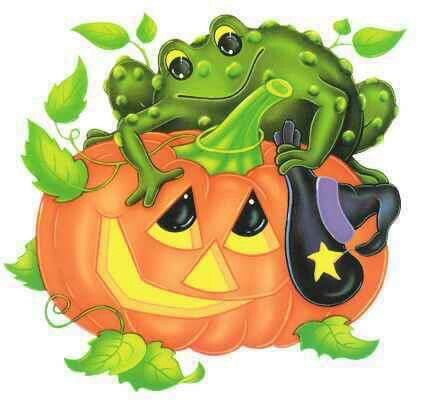 clipart frog holiday