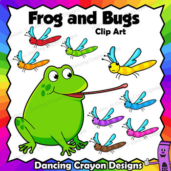 Insect clipart frog. Clip art and bugs