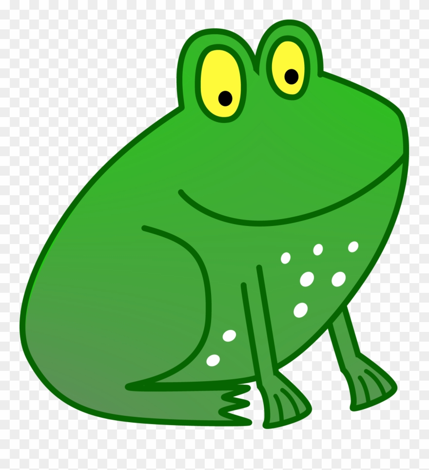 clipart frog kid