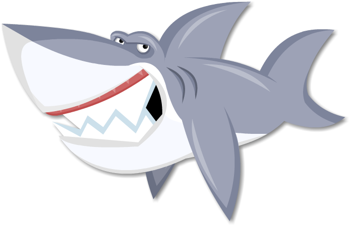 Cartoon by legendaryfrog on. Clipart happy shark